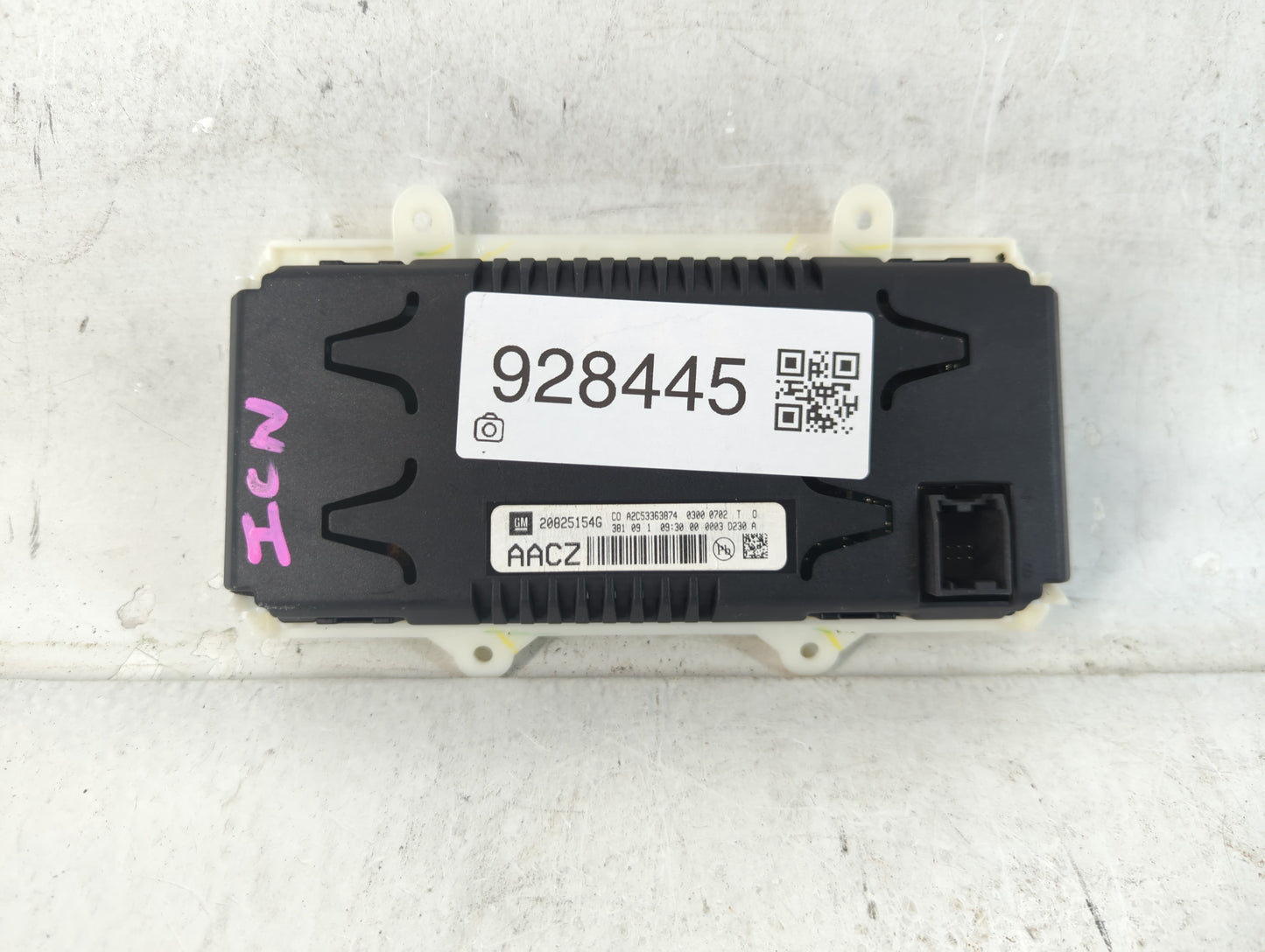 Buick Lacross Information Display Screen - Oemusedautoparts1.com