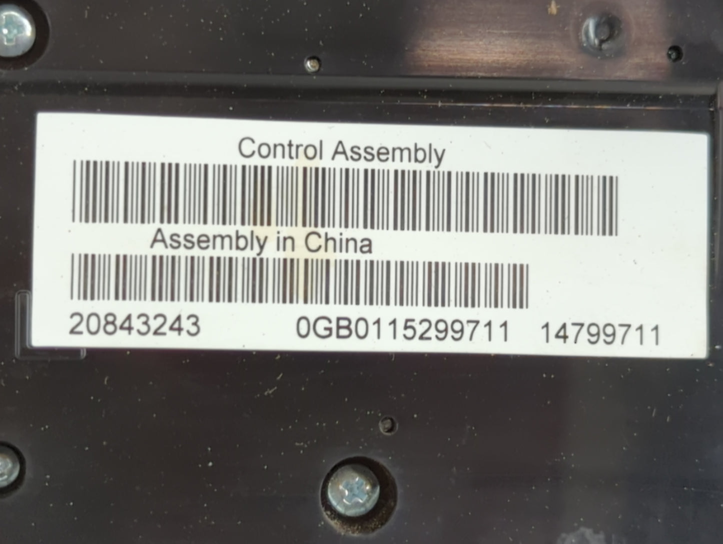 2010-2012 Buick Lacrosse Radio Control Panel - Oemusedautoparts1.com