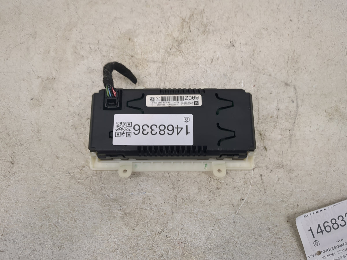 2010-2012 Buick Lacrosse Information Radio Display Screen 1468336 - Oemusedautoparts1.com