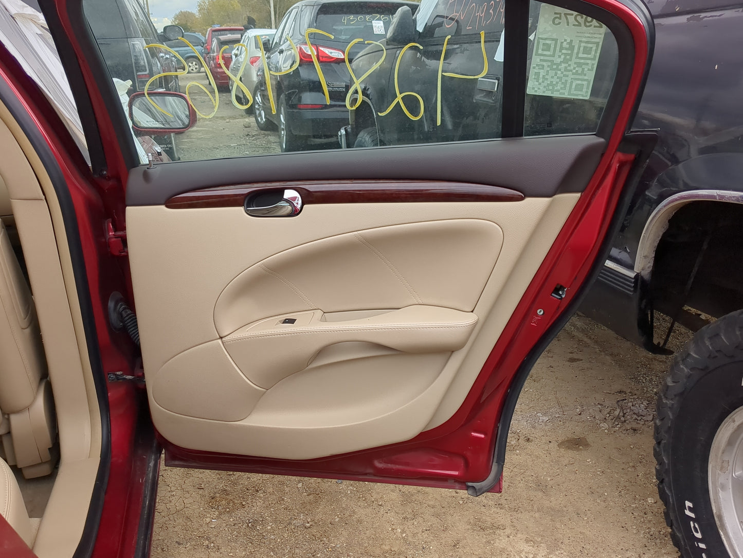 2006-2011 Buick Lucerne Passenger Rear Door Oem 1214386 - Oemusedautoparts1.com