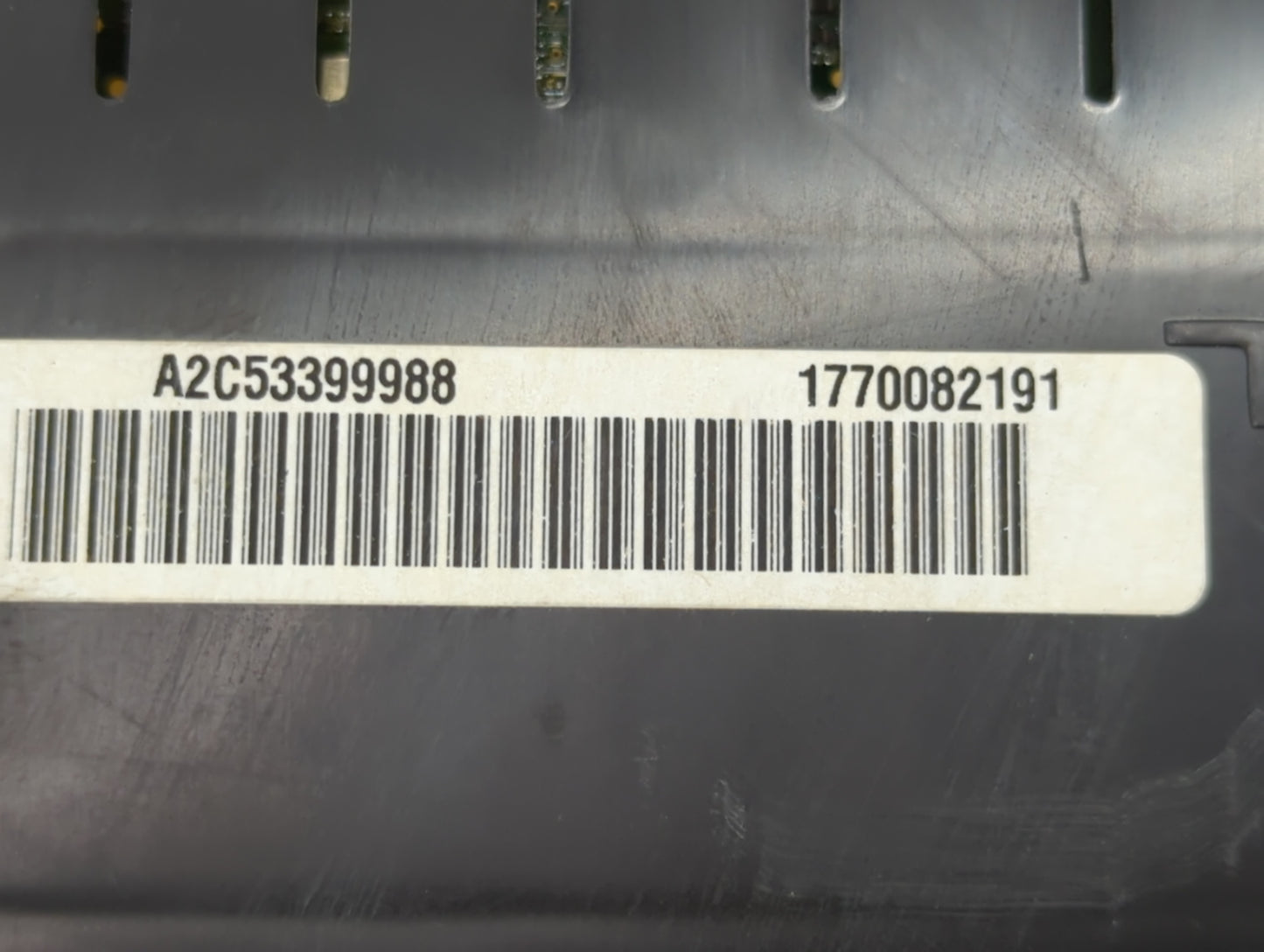 2010 Cadillac Srx Instrument Cluster Speedometer Gauges P/N:A2C53399988 Fits OEM Used Auto Parts - Oemusedautoparts1.com
