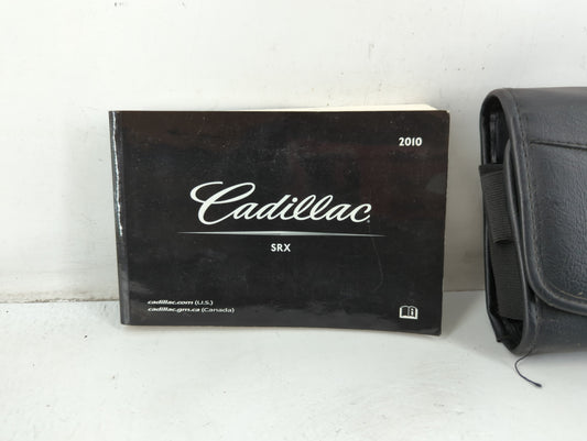 2010 Cadillac Srx Owners Manual Book Guide P/N:25823383 A OEM Used Auto Parts