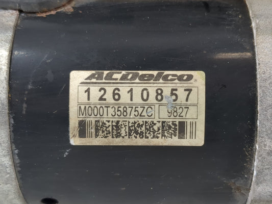 2010-2015 Chevrolet Camaro Car Starter Motor Solenoid OEM P/N:M000T35875ZC 12610857 Fits OEM Used Auto Parts