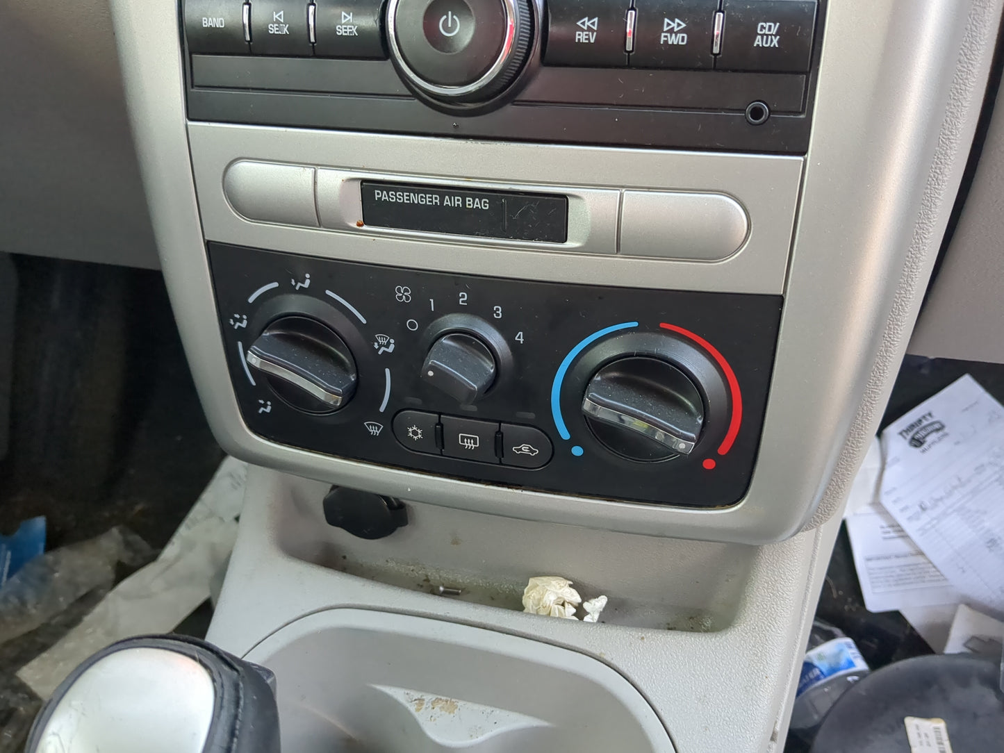 2005-2010 Chevrolet Cobalt Climate Control Module Temperature AC/Heater Replacement Fits Fits 2005 2006 2007 2008 2009 2010