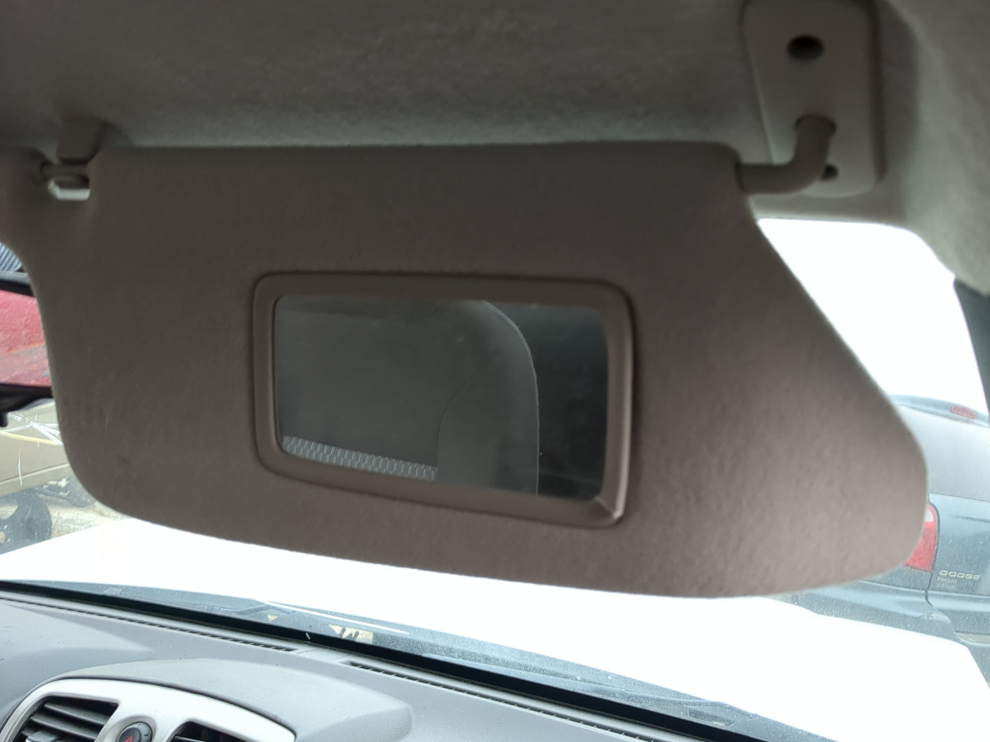 2006-2010 Chevrolet Colorado Sun Visor Shade Replacement Passenger Right Mirror Fits Fits 2006 2007 2008 2009 2010 OEM Used