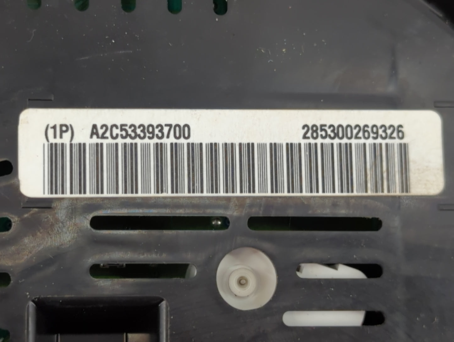 2010 Chevrolet Equinox Instrument Cluster Speedometer Gauges P/N:A2C53393700 Fits OEM Used Auto Parts - Oemusedautoparts1.co