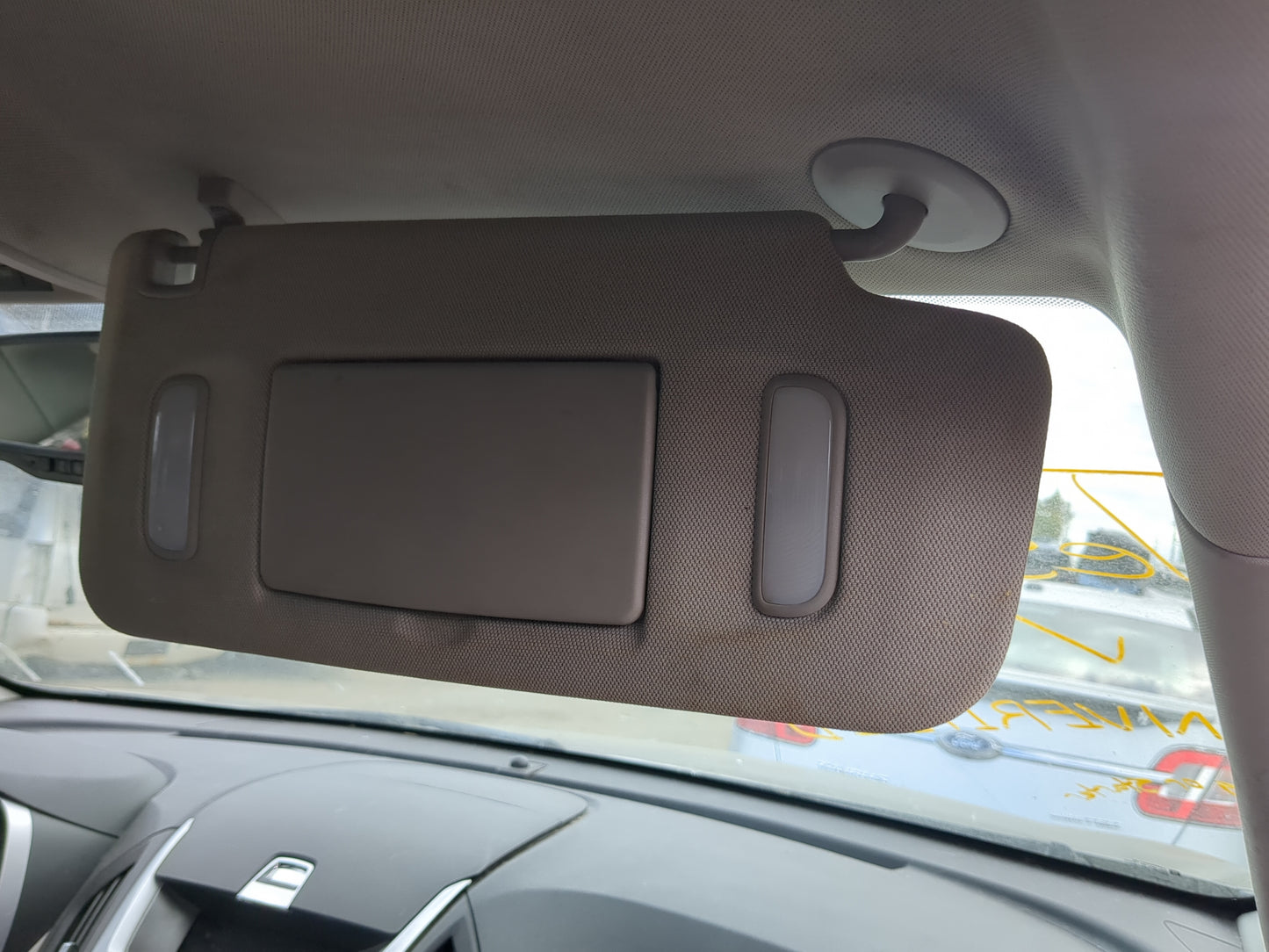 2010-2017 Chevrolet Equinox Sun Visor Shade Replacement Passenger Right Mirror Fits Fits 2010 2011 2012 2013 2014 2015 2016