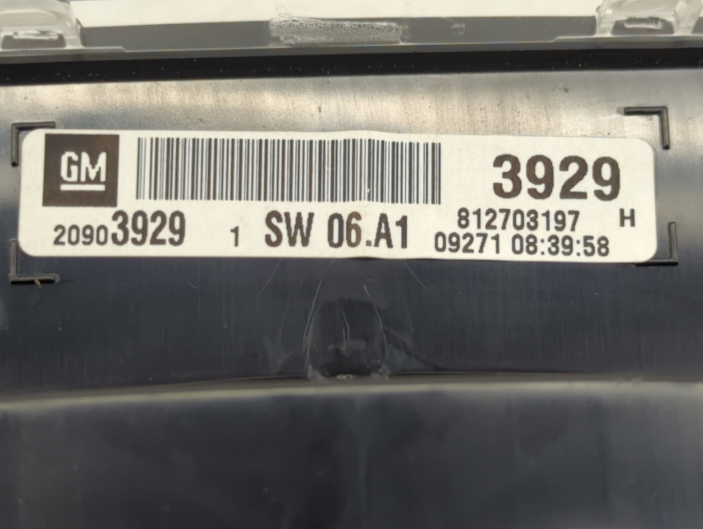 2010 Chevrolet Equinox Instrument Cluster Speedometer Gauges P/N:20903929 Fits OEM Used Auto Parts - Oemusedautoparts1.com
