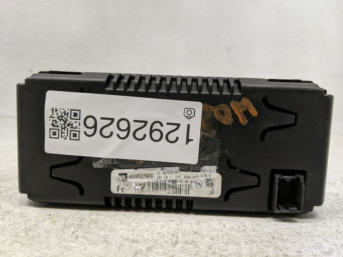 2010-2015 Chevrolet Equinox Information Radio Display Screen 1292626 - Oemusedautoparts1.com