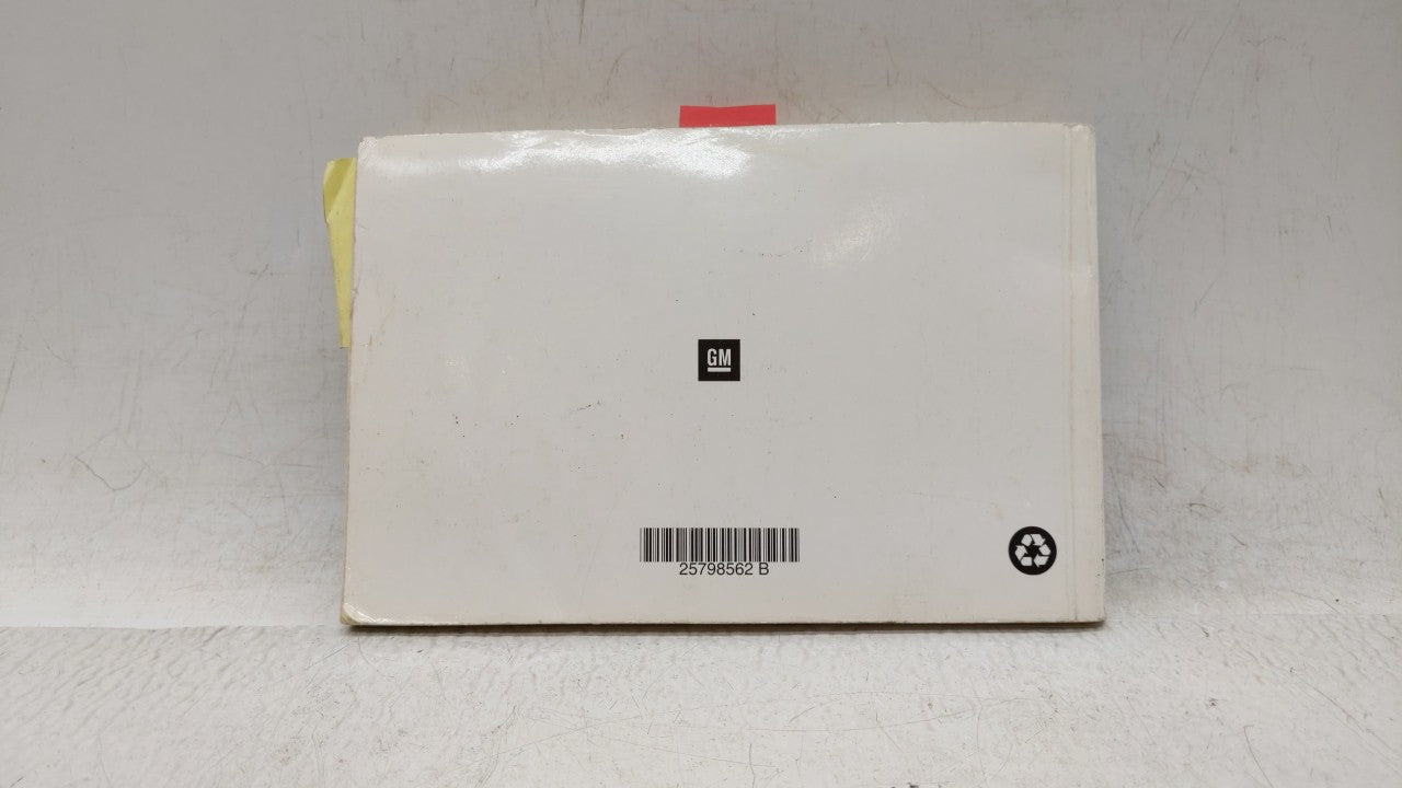 2010 Chevrolet Equinox Owners Manual Book Guide OEM Used Auto Parts - Oemusedautoparts1.com