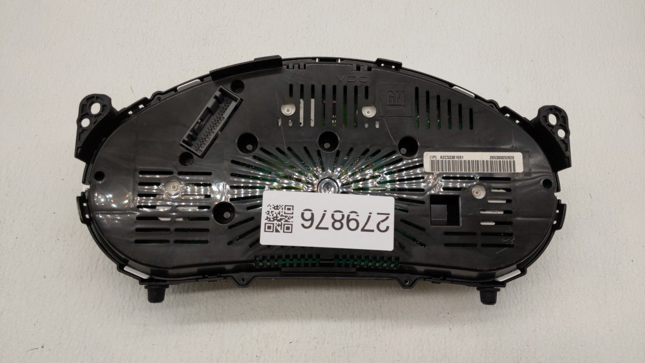 2010 Chevrolet Equinox Instrument Cluster Speedometer Gauges P/N:20919738 20903929, 20838838 Fits OEM Used Auto Parts - Oemu