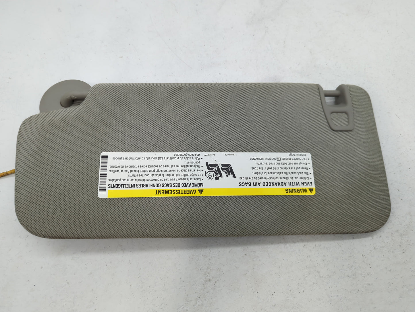 2010-2017 Chevrolet Equinox Sun Visor Shade Replacement Passenger Right Mirror Fits Fits 2010 2011 2012 2013 2014 2015 2016