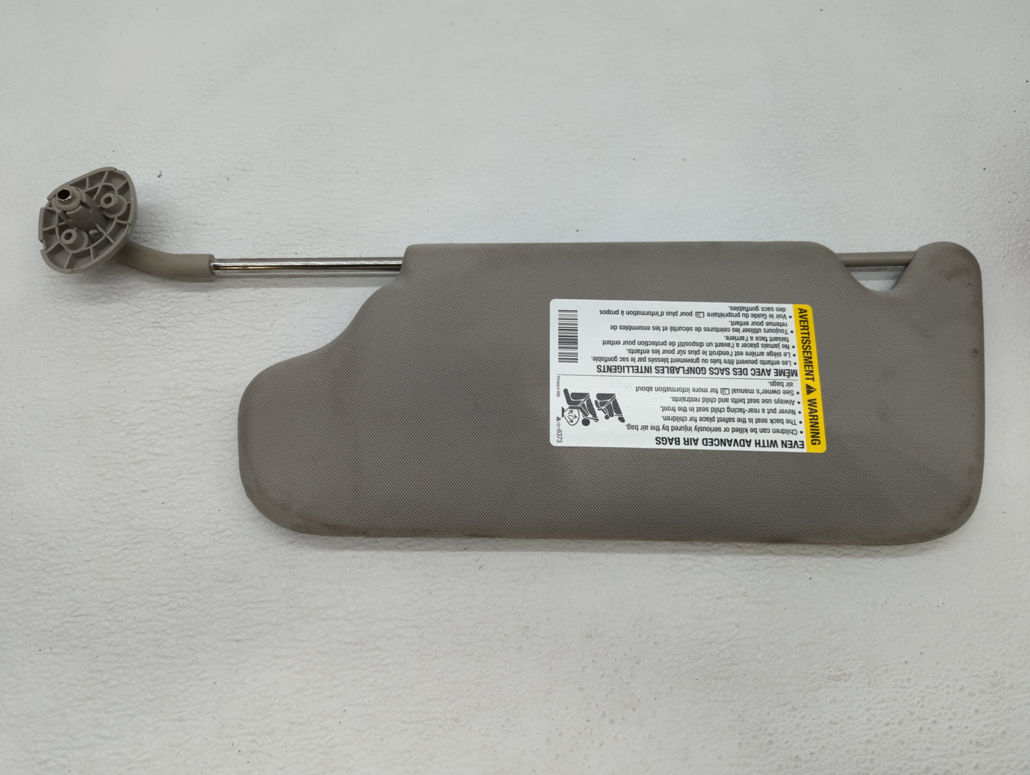 2006-2016 Chevrolet Impala Sun Visor Shade Replacement Passenger Right Mirror Fits OEM Used Auto Parts - Oemusedautoparts1.c