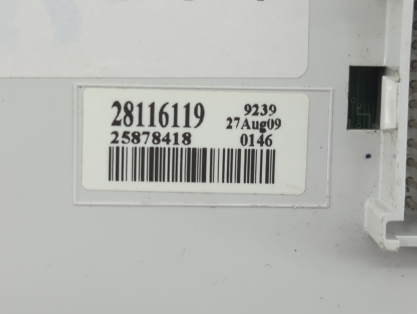 2008-2012 Chevrolet Malibu Climate Control Module Temperature AC/Heater Replacement P/N:28116119 25878418 Fits OEM Used Auto