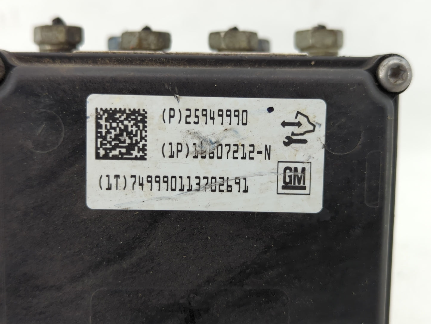 2010 Chevrolet Malibu ABS Pump Control Module Replacement P/N:25949990 20812604 Fits OEM Used Auto Parts - Oemusedautoparts1