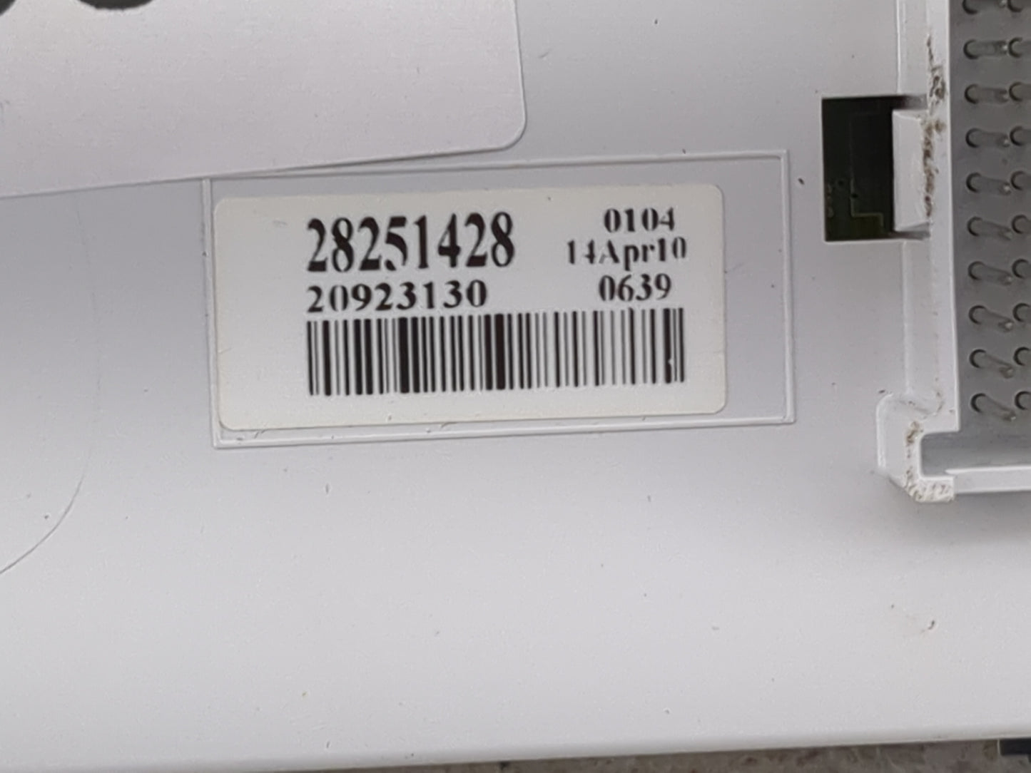 2008-2012 Chevrolet Malibu Climate Control Module Temperature AC/Heater Replacement P/N:28251428 20923130 Fits OEM Used Auto