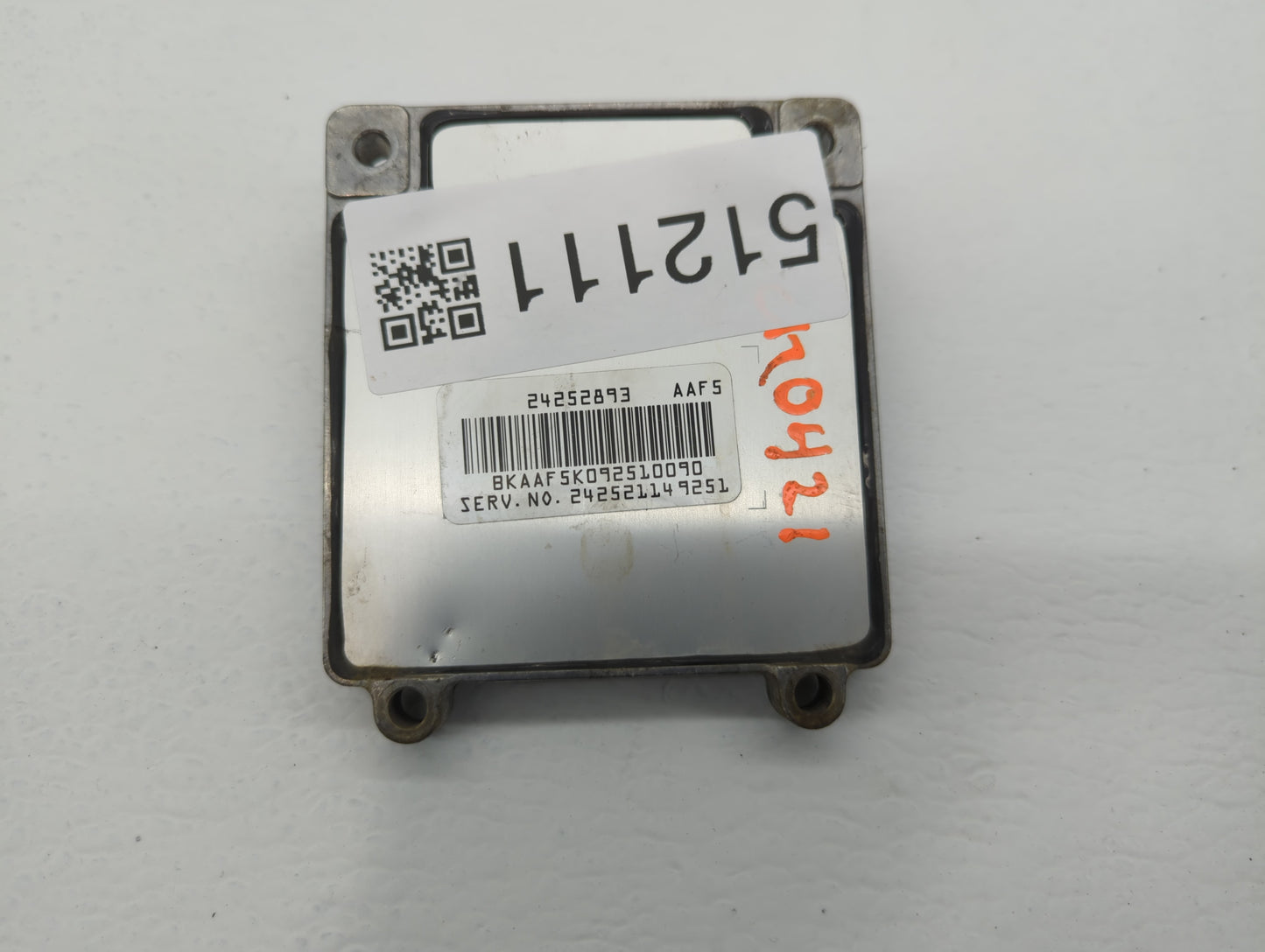 2010 Chevrolet Malibu PCM Engine Control Computer ECU ECM PCU OEM P/N:24252893 Fits OEM Used Auto Parts - Oemusedautoparts1.