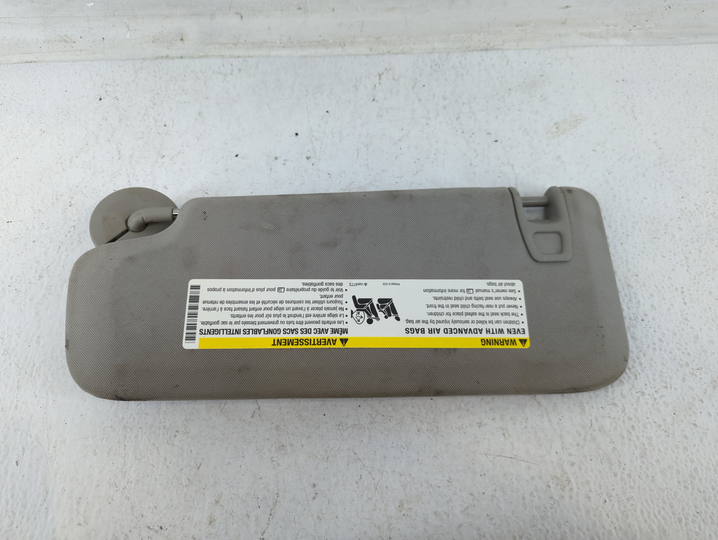2004-2012 Chevrolet Malibu Sun Visor Shade Replacement Passenger Right Mirror Fits Fits 2004 2005 2008 2009 2010 2011 2012 O