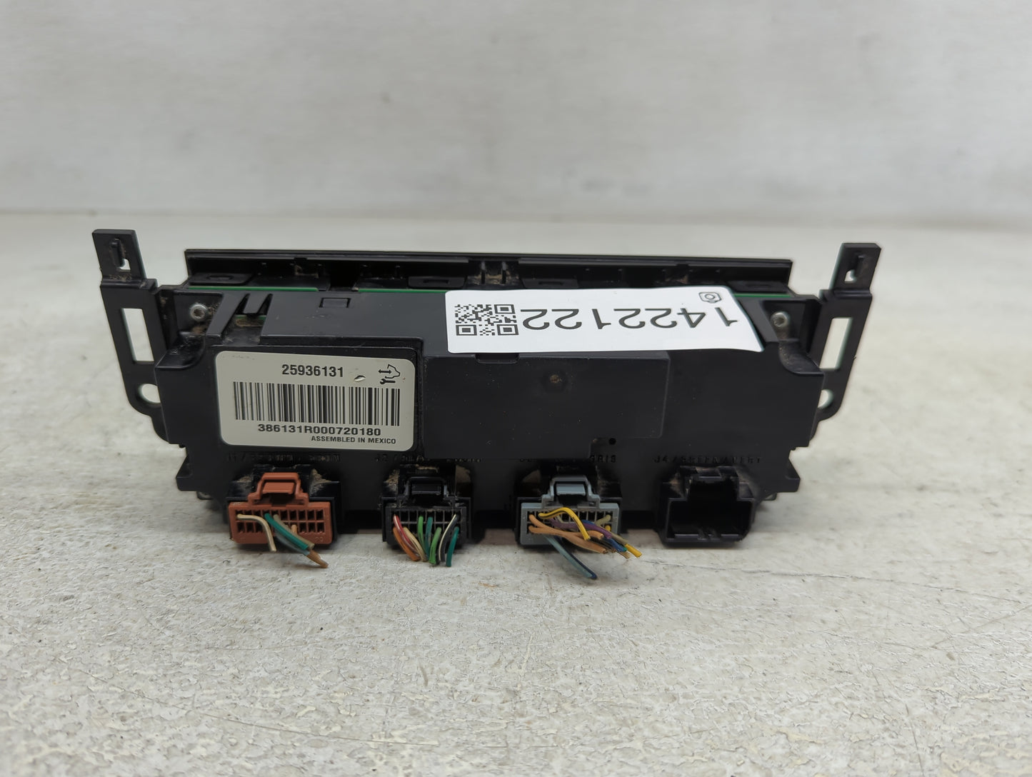 2010 Chevrolet Silverado 1500 Climate Control Module Temperature AC/Heater Replacement P/N:25936131 386131R000720180 Fits OE