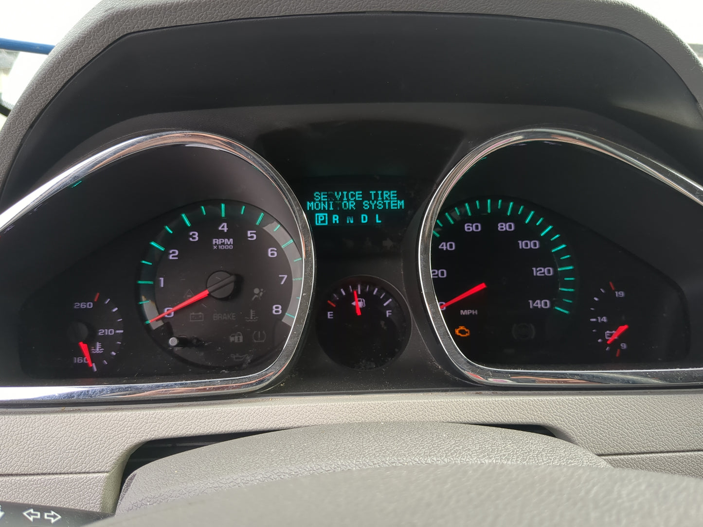 2010 Chevrolet Traverse Instrument Cluster Speedometer Gauges Fits OEM Used Auto Parts - Oemusedautoparts1.com