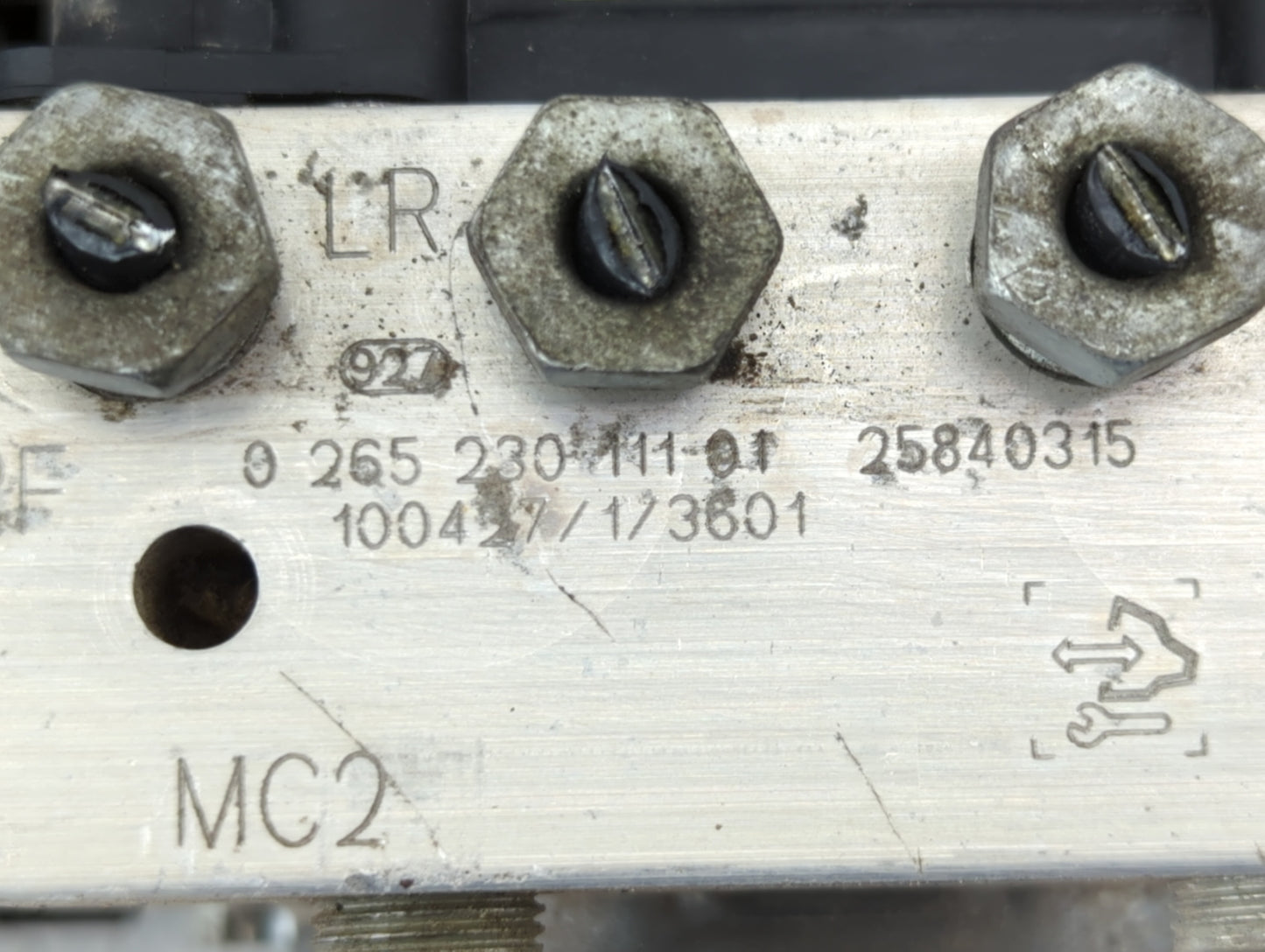2010 Chevrolet Traverse ABS Pump Control Module Replacement P/N:290709 25840314, 25840315, 0 265 950 868 Fits OEM Used Auto
