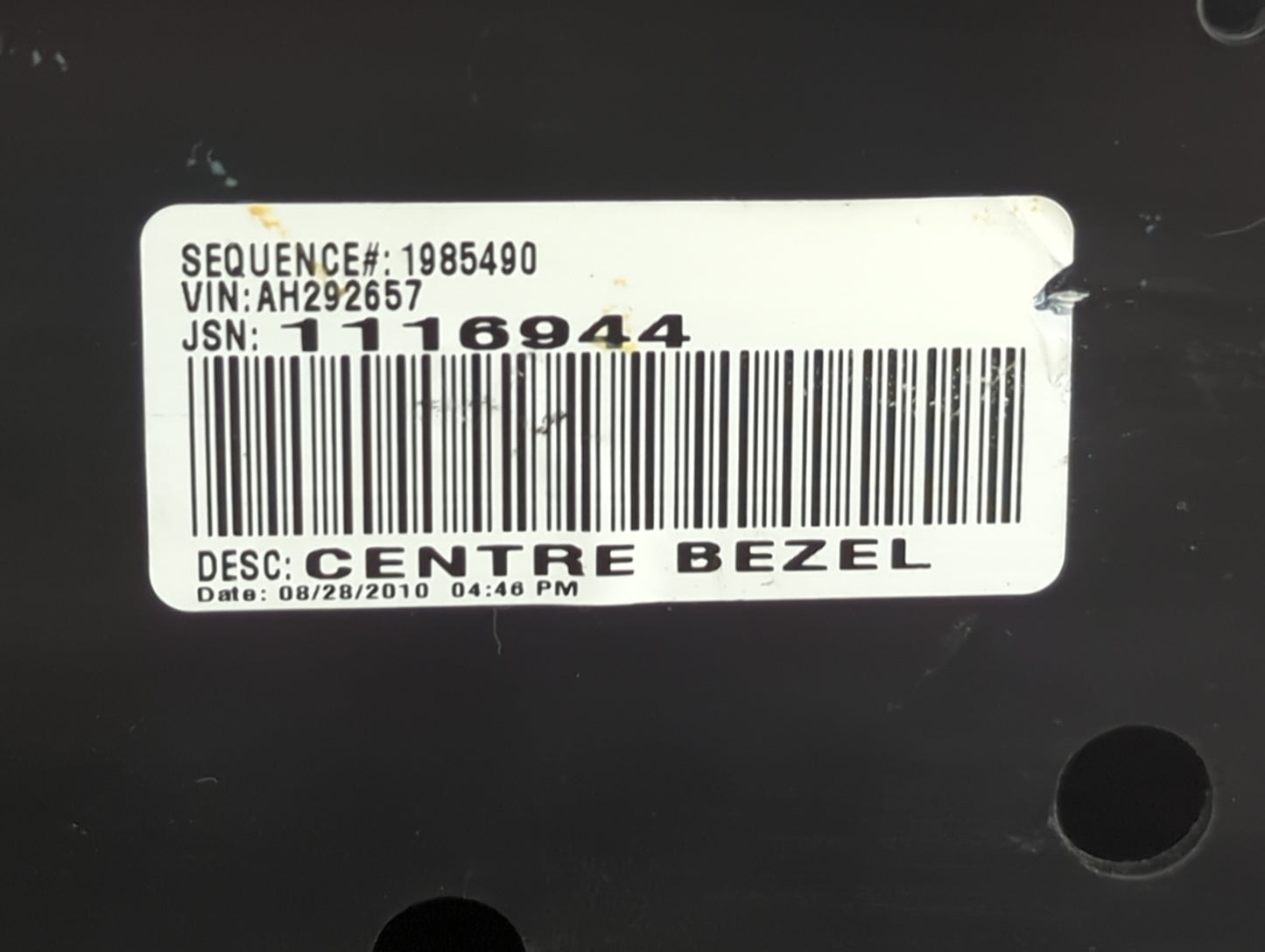 2008-2010 Chrysler 300 Climate Control Module Temperature AC/Heater Replacement P/N:P55111872AD HAF08.00.04 Fits OEM Used Au