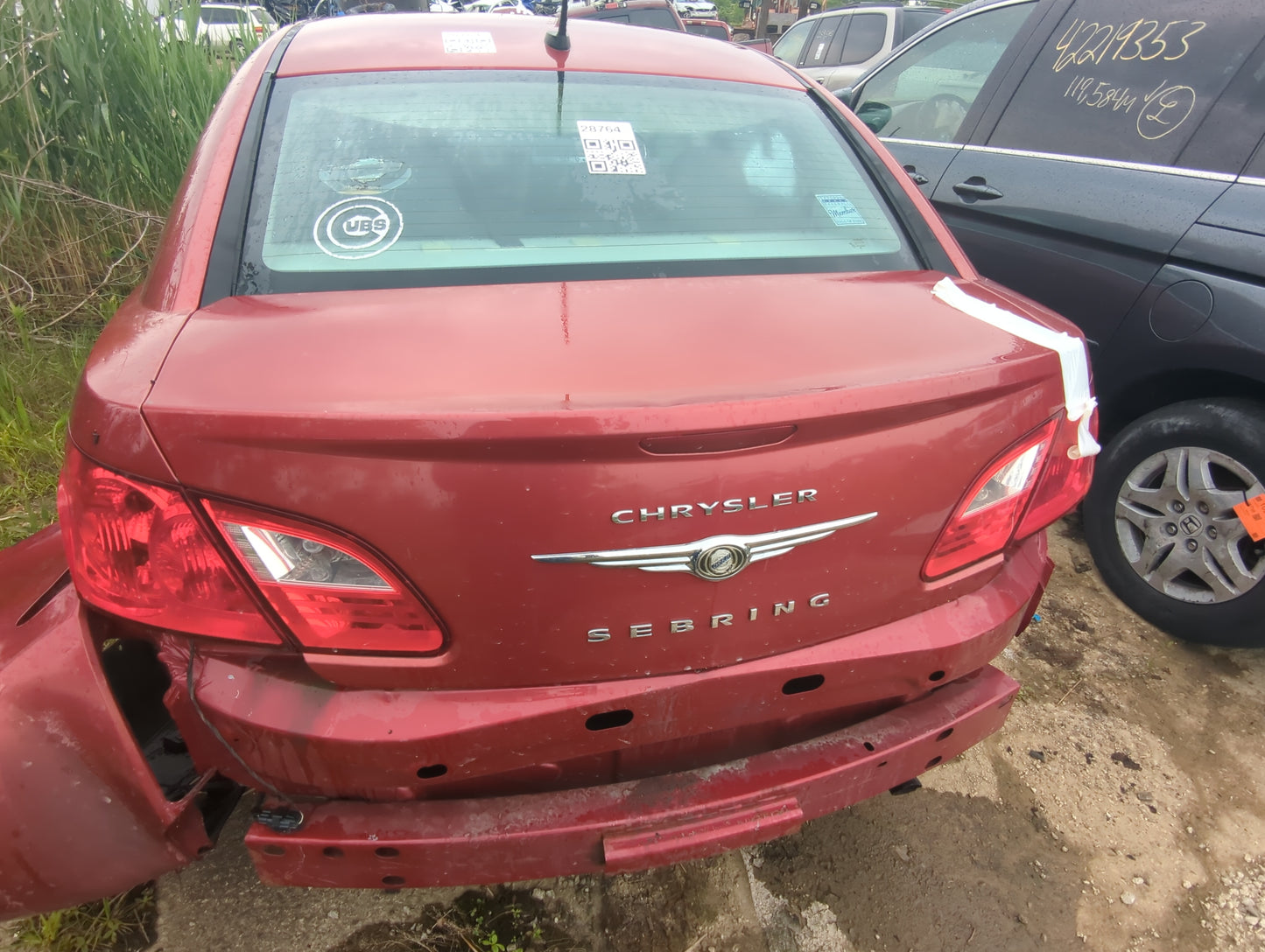 2007-2010 Chrysler Sebring Trunk/decklid/hatch/tailgate Oem - Oemusedautoparts1.com