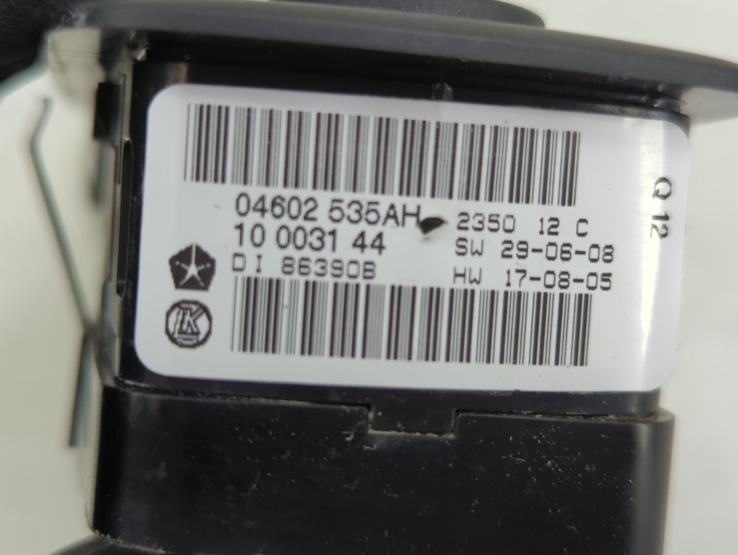 2008-2011 Chrysler Town & Country Master Power Window Switch Replacement Driver Side Left P/N:04602535AH Fits OEM Used Auto