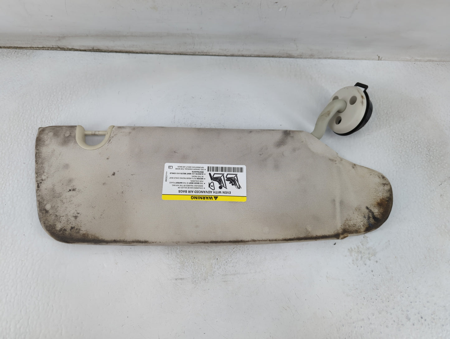 2008-2010 Chrysler Town & Country Sun Visor Shade Replacement Passenger Right Mirror Fits Fits 2008 2009 2010 OEM Used Auto