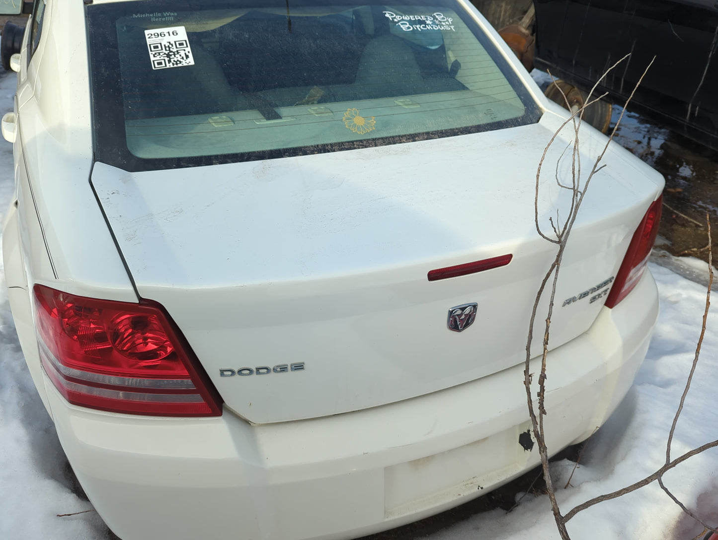 2008-2014 Dodge Avenger Trunk/decklid/hatch/tailgate Oem - Oemusedautoparts1.com