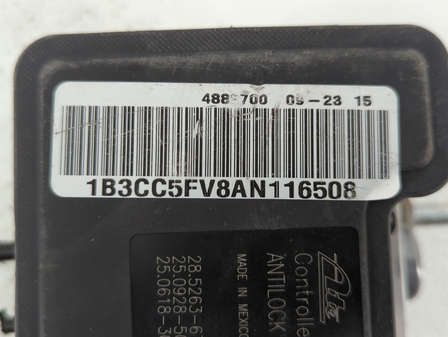 2010 Dodge Avenger ABS Pump Control Module Replacement P/N:P68050120AA Fits OEM Used Auto Parts - Oemusedautoparts1.com