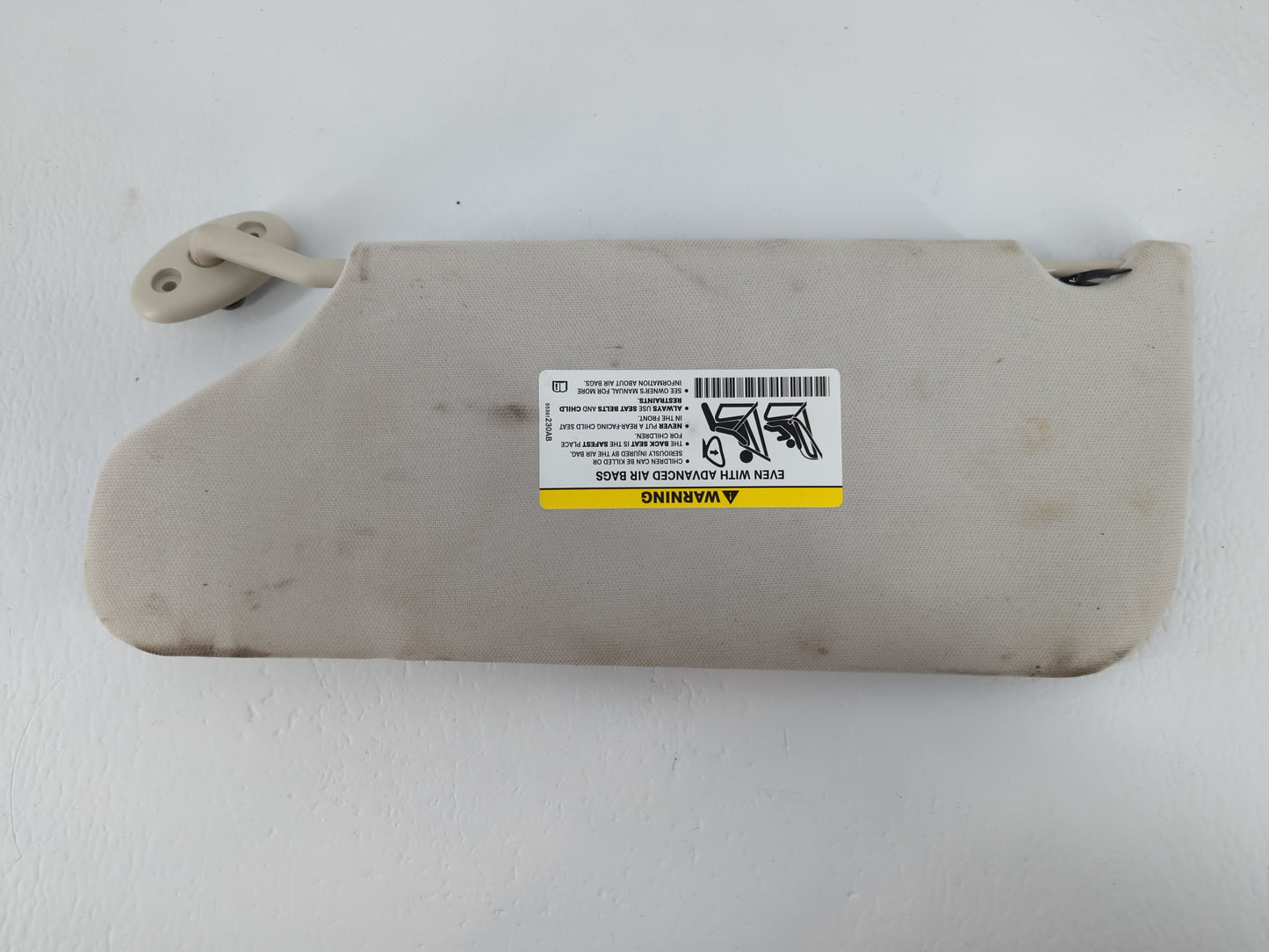 2009-2010 Dodge Avenger Sun Visor Shade Replacement Passenger Right Mirror Fits Fits 2009 2010 OEM Used Auto Parts - Oemused