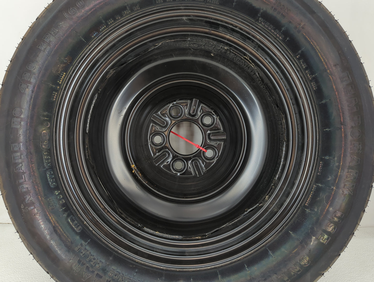 2008-2014 Dodge Avenger Spare Donut Tire Wheel Rim Oem - Oemusedautoparts1.com