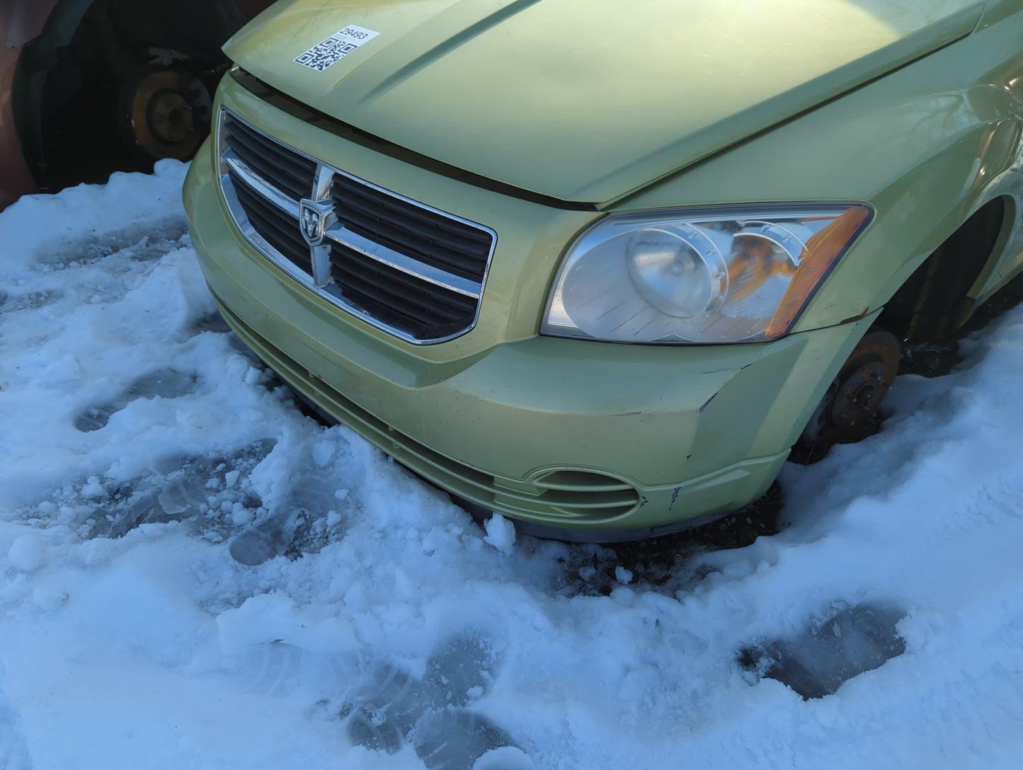 2007-2012 Dodge Caliber Front Bumper - Oem - Oemusedautoparts1.com