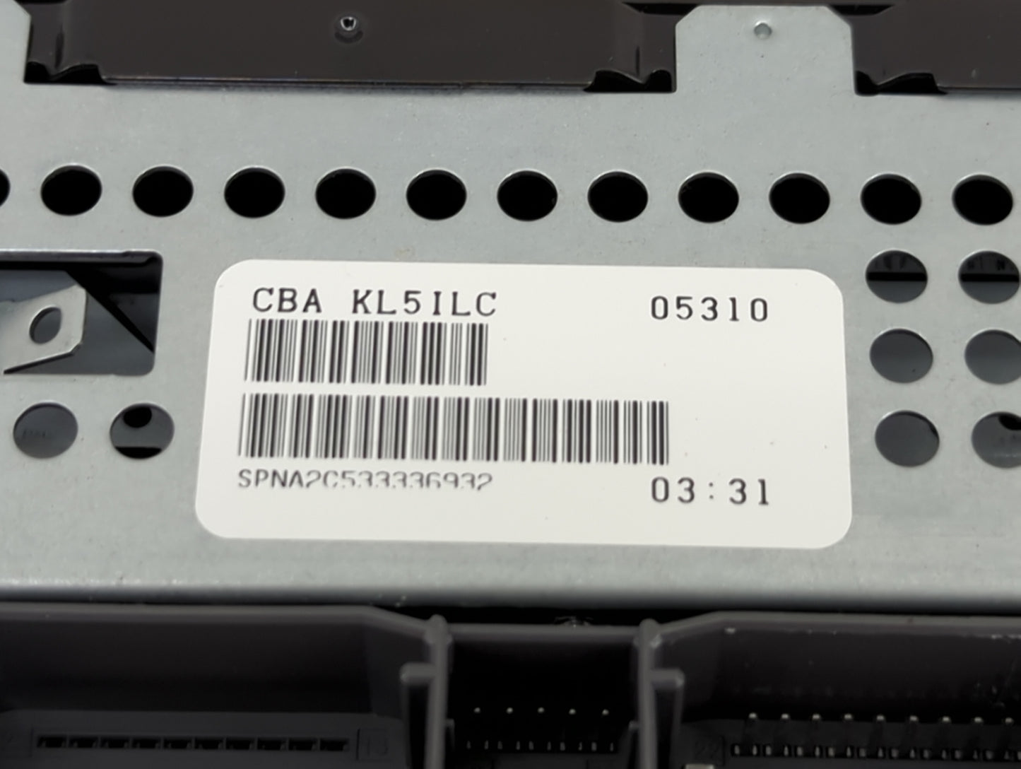 2010 Dodge Caliber Radio AM FM Cd Player Receiver Replacement P/N:CBA KL5ILC SPNA2C533336932, A2C53385003 Fits OEM Used Auto
