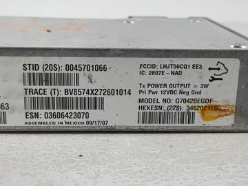 2010 Dodge Challenger PCM Engine Control Computer ECU ECM PCU OEM P/N:25828574 Fits Fits 2008 2009 OEM Used Auto Parts