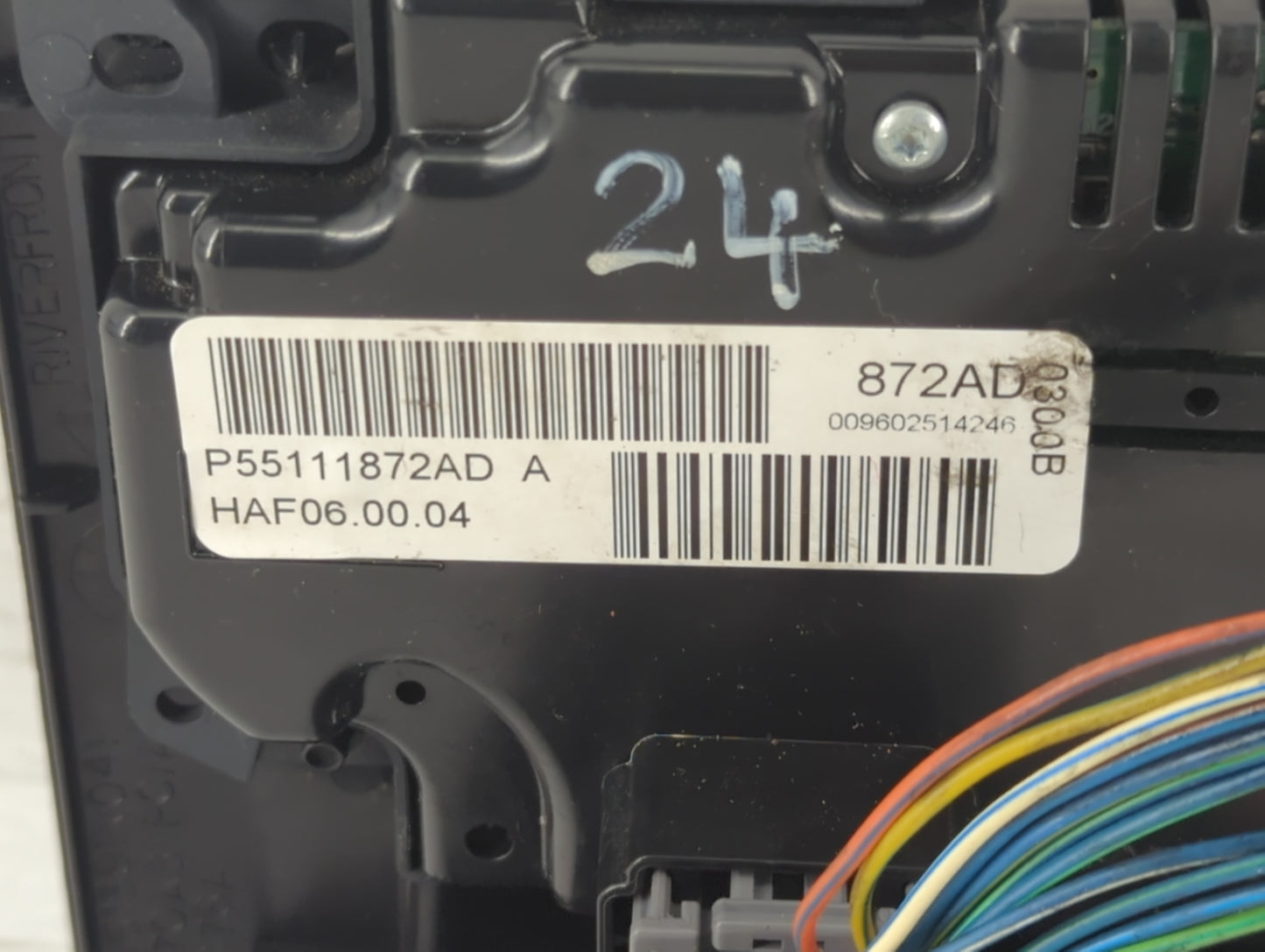 2008-2010 Dodge Charger Climate Control Module Temperature AC/Heater Replacement P/N:P55111871AD Fits Fits 2008 2009 2010 OE