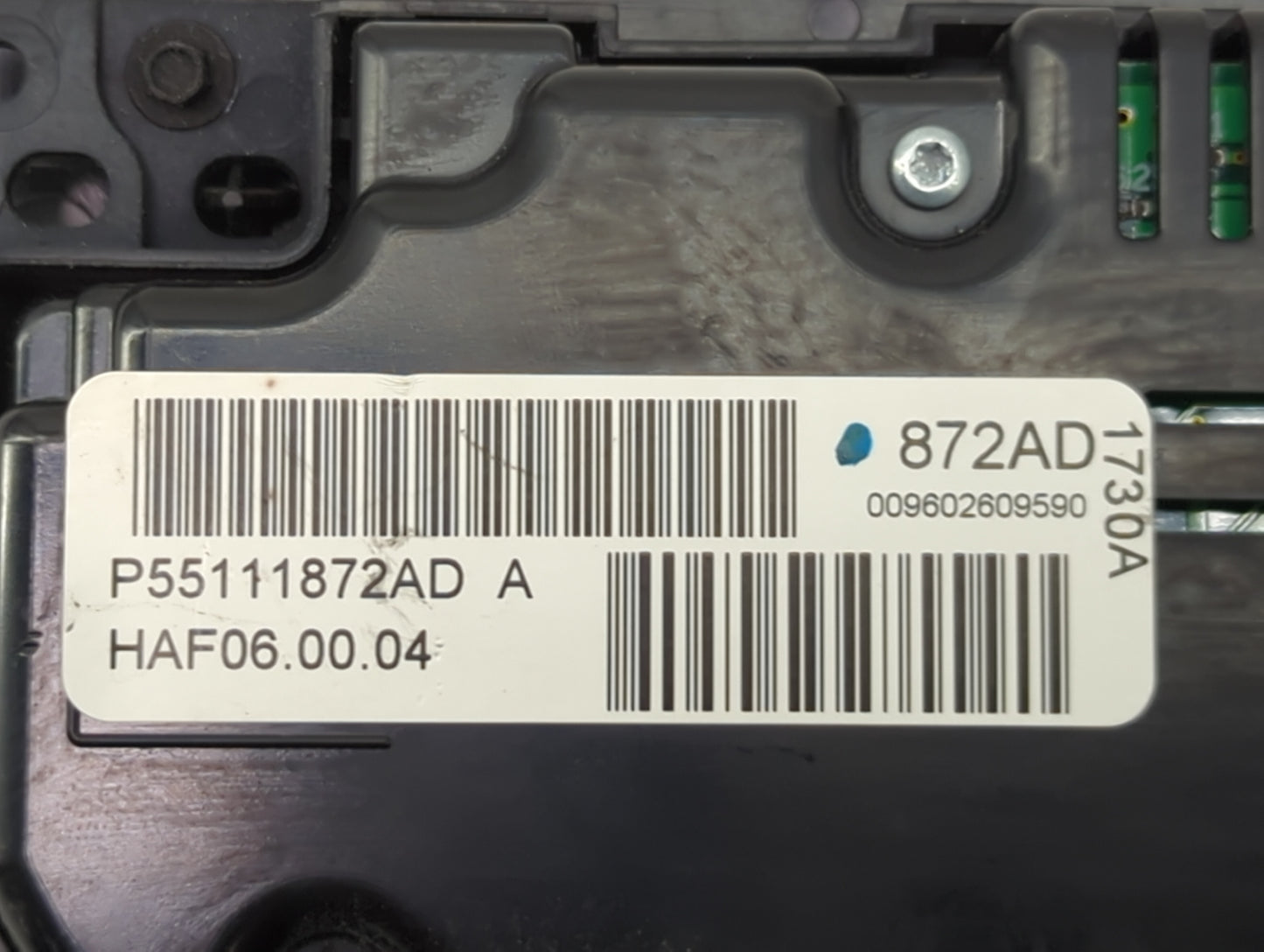 2008-2010 Dodge Charger Climate Control Module Temperature AC/Heater Replacement P/N:P55111872AD HAF06.00.04 Fits OEM Used A