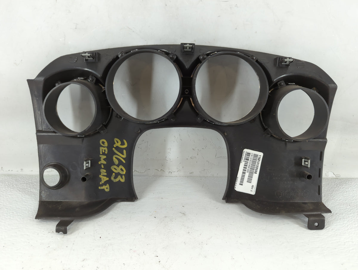 2010 Dodge Charger Radio Climate Panel Bezel - Oemusedautoparts1.com