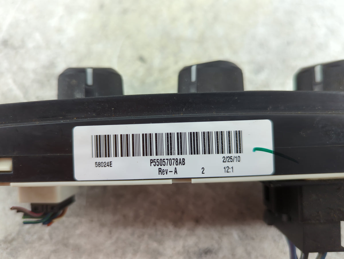 2008-2011 Dodge Dakota Climate Control Module Temperature AC/Heater Replacement P/N:P55057078AB Fits Fits 2008 2009 2010 201