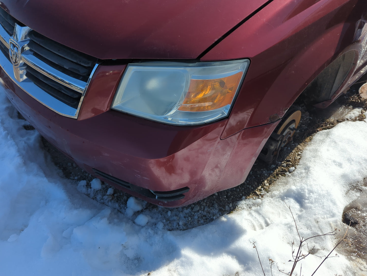 2008-2010 Dodge Grand Caravan Front Bumper - Oem - Oemusedautoparts1.com