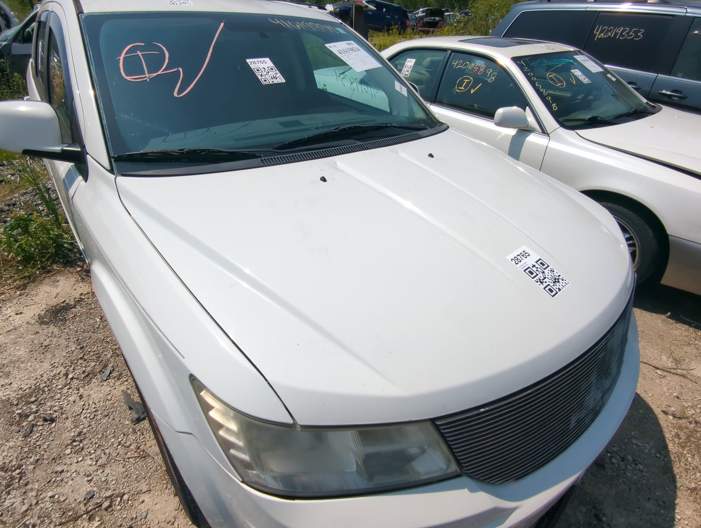 2010 Dodge Journey Hood Oem - Oemusedautoparts1.com