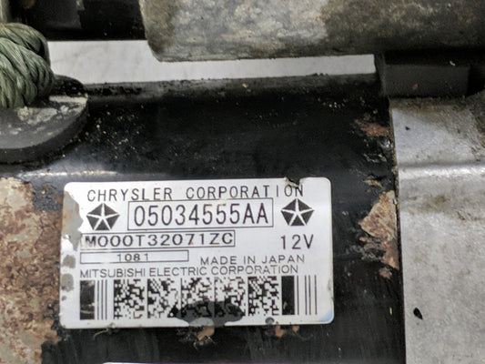 2009-2020 Dodge Journey Car Starter Motor Solenoid OEM P/N:05034555AA Fits OEM Used Auto Parts