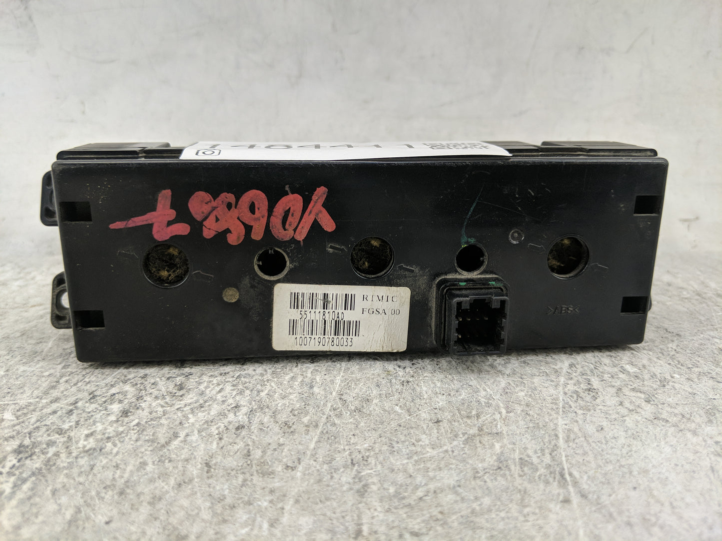 2009-2011 Dodge Journey Climate Control Module Temperature AC/Heater Replacement P/N:55111810AD Fits Fits 2008 2009 2010 201
