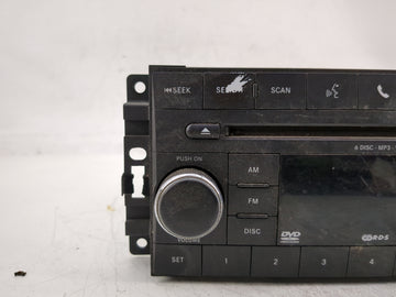 2009-2010 Dodge Journey Radio AM FM Cd Player Receiver Replacement Fits Fits 2008 2009 2010 OEM Used Auto Parts