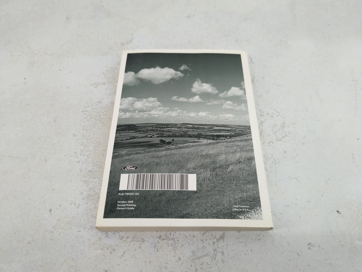 2010 Ford Explorer Owners Manual Book Guide P/N:AL2J 19A321 AA OEM Used Auto Parts - Oemusedautoparts1.com