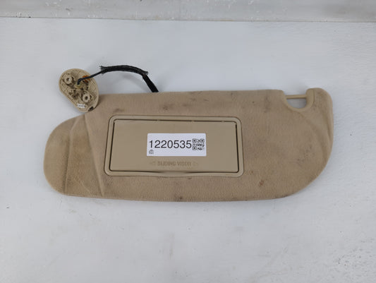 2010 Ford Explorer Sun Visor Shade Replacement Driver Left Mirror Fits OEM Used Auto Parts