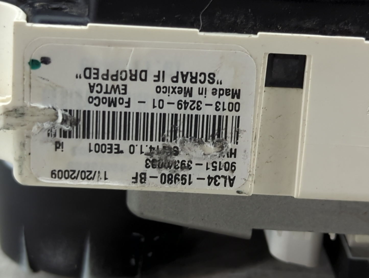 2010 Ford F-150 Climate Control Module Temperature AC/Heater Replacement P/N:AL34-19980-BF 0013-3249-01 Fits OEM Used Auto P