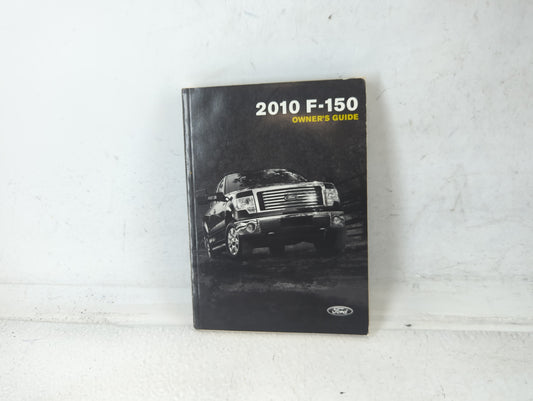 2010 Ford F-150 Owners Manual Book Guide P/N:AL3J 19A321 AB OEM Used Auto Parts
