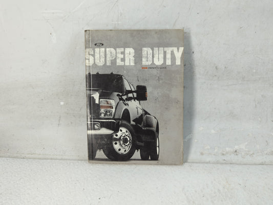 2010 Ford F-250 Super Duty Owners Manual Book Guide P/N:AC3J 19A321 AA OEM Used Auto Parts